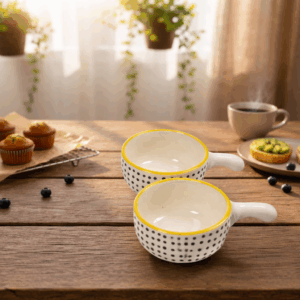 Dip Bowls- polka Dots