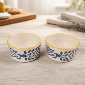 Dip Bowls- Blue Motifs
