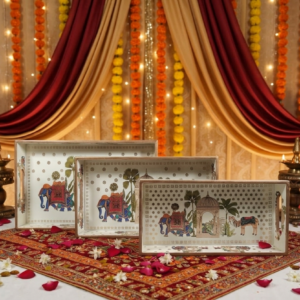 Serving Tray (Set of 3)- Royal White